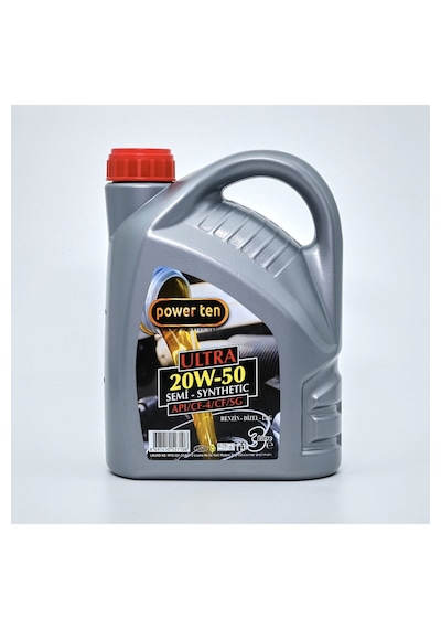 Power TenP 20W50 Motor Yağı 3 L