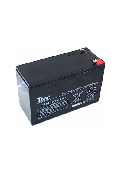 Ttec 12 Volt 7a Akü -12v 7 Ah Kuru Akü