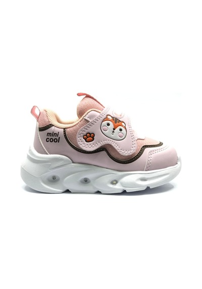 Cool Aida Işıklı Ortopedik Çocuk Spor Ayakkabı Pudra