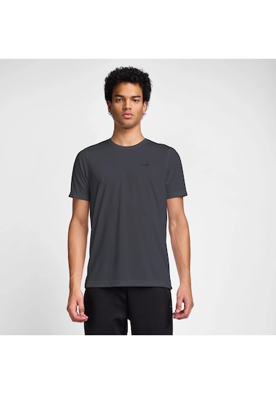 Dkny Lescon 25b-1024 Erkek Antrenman Kısa Kol Tshırt Antrasıt Antrasit Antrasit