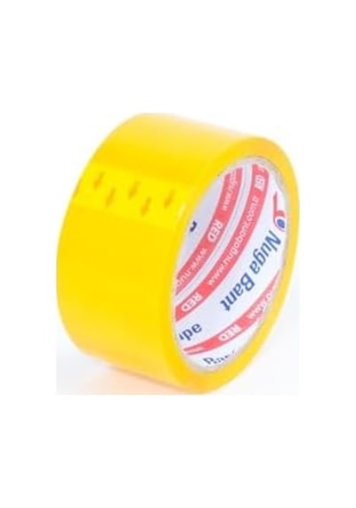 45 Mm X 40 Mt Sarı Koli Bandı 6 Adet 1