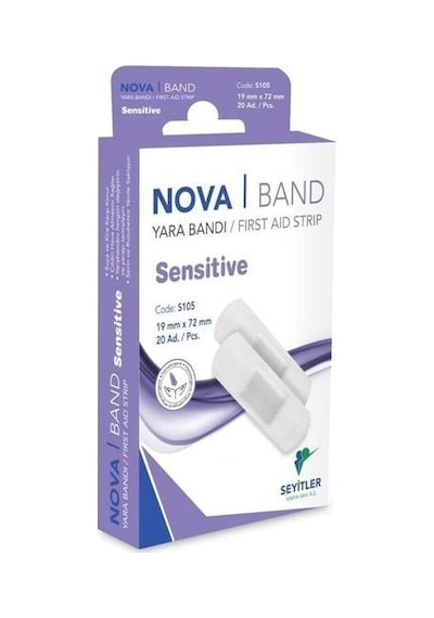Nova Band Hassas Yara Bandı 10 x 20 Adet