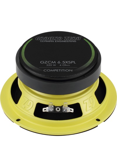Ground Zero Gound Zero Gzcm Gzcm 6.5xspl 16.5 Cm Midrange Höparlör 320 Watts Max 120 Rms