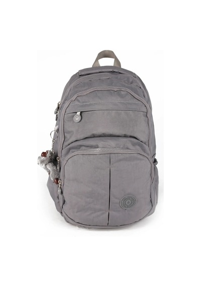 Klinkır Okul Çantası Leptop Yuvalı Su Geçirmez Astarlı Lise Ortaokul Çantası Gri Çok Renkli