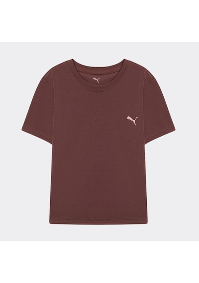 Puma Strong Cross Kadın Kahverengi Tişört 528494-13