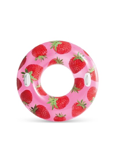 Intex Tropikal Meyve Desenli Simit 107 Cm Is56261 Çok Renkli