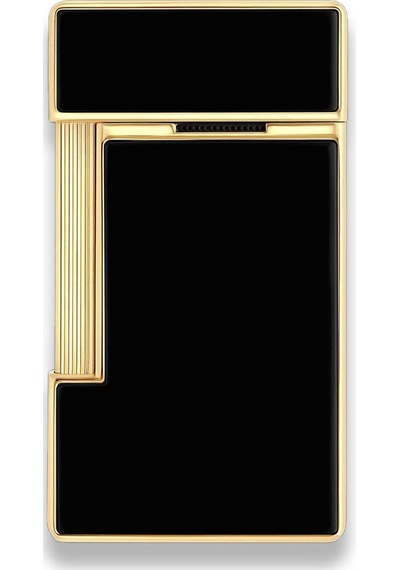 S.t. Dupont Slimmy Puro Çakmak Parlak Siyah Gold 28222