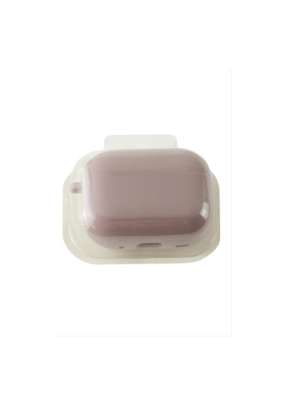 Airpods 3 Nesil Uyumlu Kablosuz Silikonlu Kulaklık Kılıfı Açık Mor