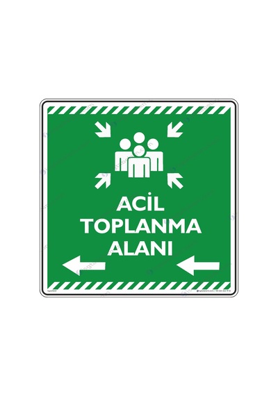 Acil Topalnma Alanı Sol Ok