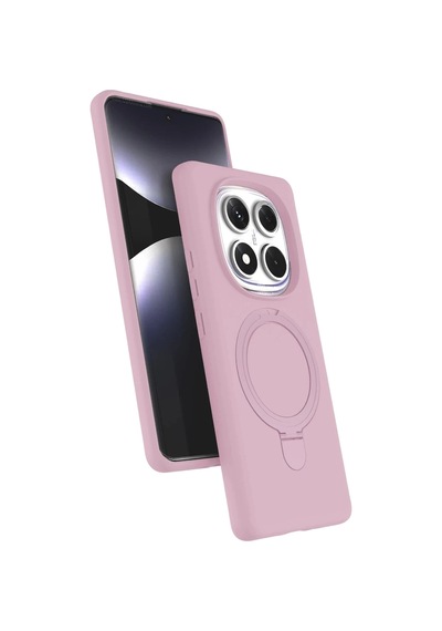 Durukar Redmi Note 14 Pro 4g Regal Magsafe Standlı Kapak - Açık Pembe