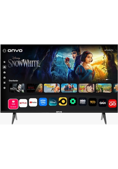 Onvo 43VQ80F2FA 43" 109 Ekran Uydu Alıcılı FHD WhaleOS QLED TV