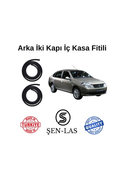 Renault Symbol 2.nesil Şen-las Arka Iki Kapı Fitili Şl1607