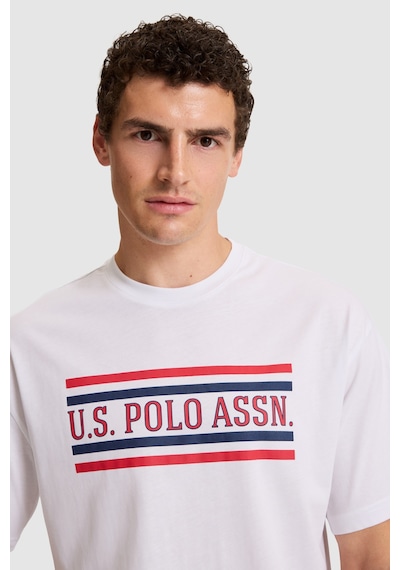 U.S. Polo Assn. U.s. Polo Assn. Erkek Beyaz Tişört 50327191-vr013