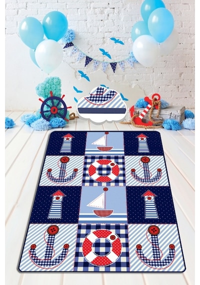 Shıp 80X200 Cm Çocuk Ve Bebek Halısı