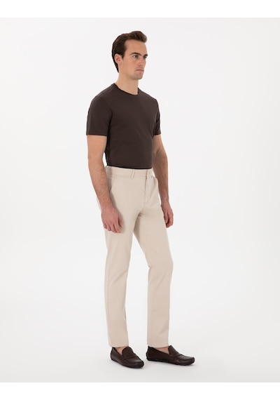 Pierre Cardin Erkek Bej Pantolon Kanvas-chino 50305473-vr011 Bej