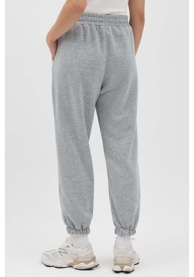 Buly Cozy Beli Lastikli Jogger Eşofman Altı Grimelanj