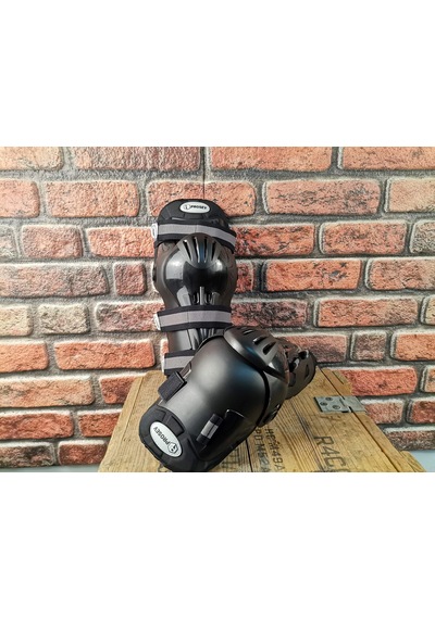 Motobiker Motosiklet Dizlik D332 Mafsallı 3 Bantlı Reflektörlü Ce Onaylı 1 Kalite Çok Renkli