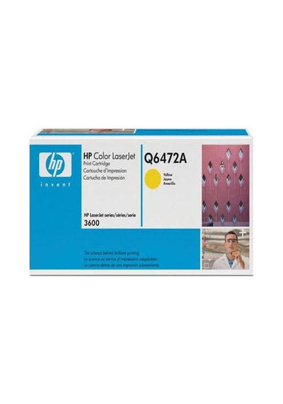 Hp Q6472a 502a Sarı  Toner