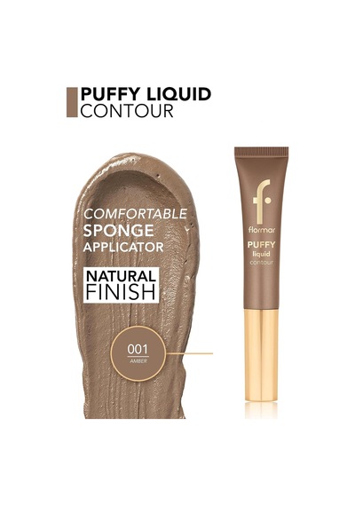 Lexroo Puffy Liquid Hafif Yapılı & Sünger Aplikatörlü Yoğunluğu Ayarlanabilir Likit Kontür