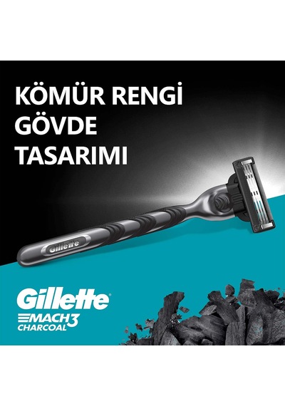 Mach3 Charcoal 2up & Charcoal Series Jel 200 Ml & Çanta
