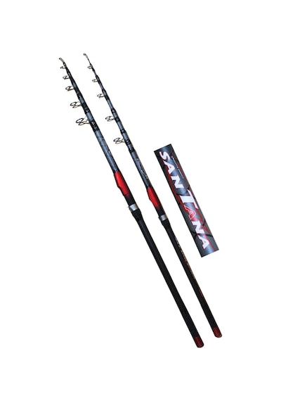 Balza Santana 390cm 100-300 Aksiyon Full Karbon Sargılı Boncuk Sörf Kamış 1