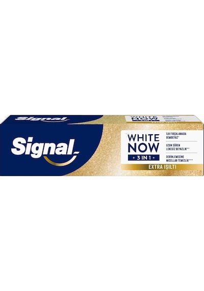 Signal White Now 3 In 1 Hello Glow Diş Macunu 75 Ml Diş Minesi Bakımı
