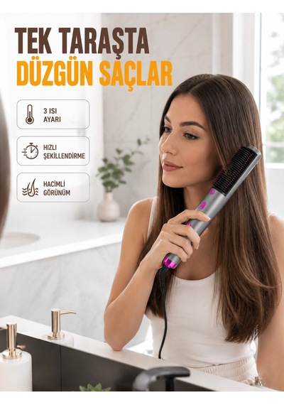 Kargo Hızlı Kurutma Ve Şekillendirme İçin Saç Fırçası Najmaddin