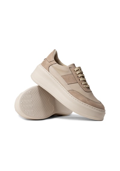 Deery Kadın Bej Renk Sneaker Ayakkabı - Ce488zbejc01 Bej