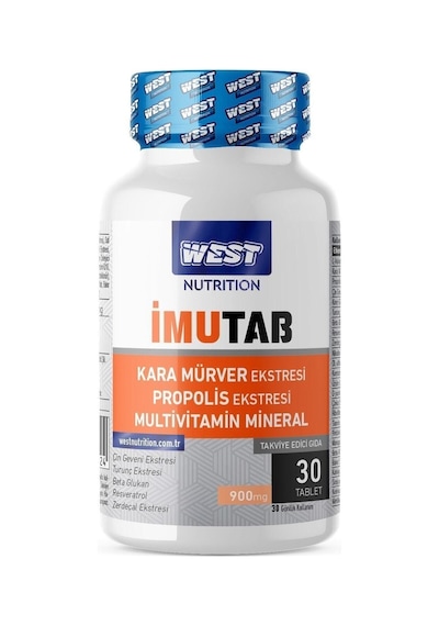 West Nutrition Imutab Multivitamin Mineral 900 Mg. 30 Tablet