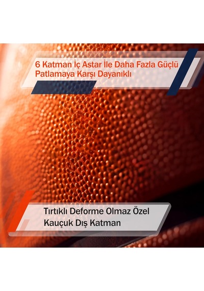 Premium Basketbol Topu İç Ve Dış Mekan Uyumlu 7 Numara Maç Ve Antrenman Topu Pompa Hediyeli