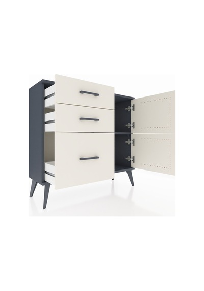 Arges Şifonyer Tek Raflı 3 Çekmeceli 2 Kapaklı 88x30x80 Antrasit-aytaşı Aytaşı Arges Şifonyer Tek Raflı 3 Çekmeceli 2 Kapaklı 88x30x80 Antrasit-aytaşı Aytaşı