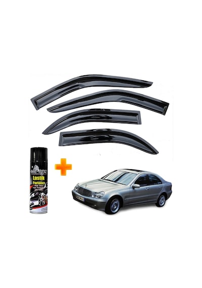 Mercedes C Kasa W203 Mügen 2000-2007 Arası 4 Lü Takım +500ml Lastik Parlatıcı