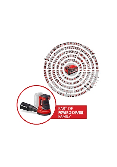 Einhell TE-RS 18 Li-Solo Akülü Eksantrik Zımpara - 4462010