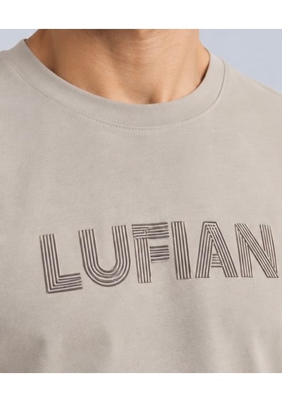 Lufian Lufıan Erkek T-shırt Bej