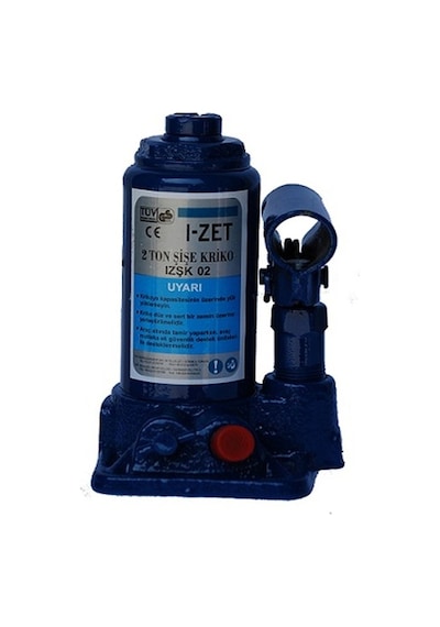 I-Zet 2 Ton Şişe Kriko - Ce Belgeli - 2 Yıl Garantili I-Zet 2 Ton Şişe Kriko - Ce Belgeli - 2 Yıl Garantili