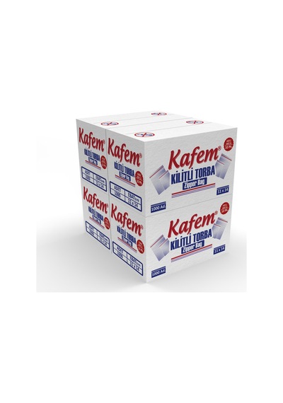 11 x 14 CM Kilitli Poşet / Naylon Torba ( 4.000 Adet ) - Kafem