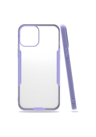 Apple Uyumlu iPhone 12 Pro Csm Zore Parfe Kılıf-mor
