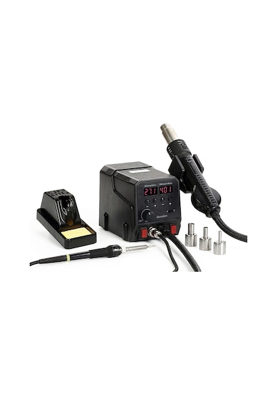 Zd-8922 2'si 1 Arada Smd Sıcaklık Kontrollü Hava Üfleme Ve Lehimleme İstasyonu-5005