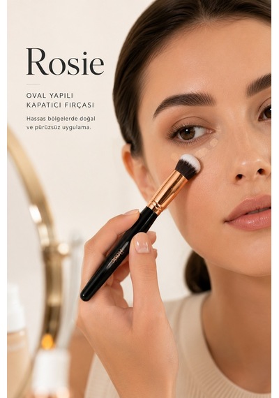 Rosie Oval Yapılı Kapatıcı Fırçası