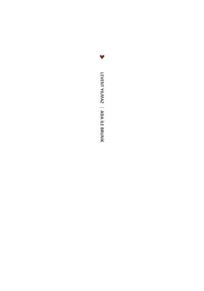 Ada ile Brunik - Levent Yılmaz - Can Yayınları