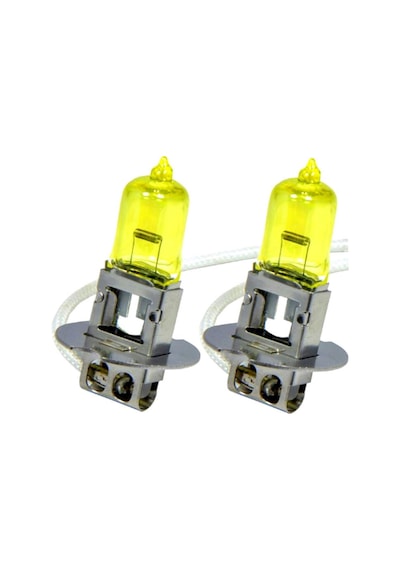 Zembil 12V H3 Süper Sarı Işık Civciv Sarısı Limon Sarısı Ampul Seti