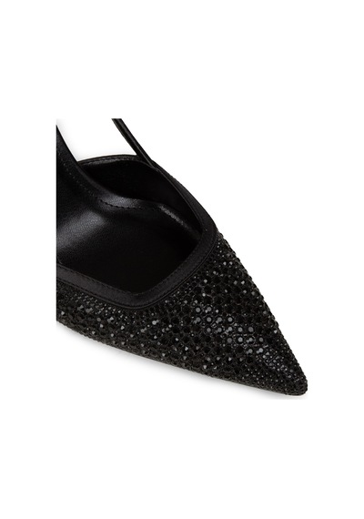 Deery Kadın Siyah Taş Detaylı Slingback Stiletto - Rd140zsyhm01 siyah