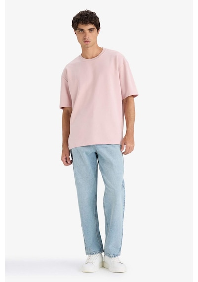 Defacto Oversize Geniş Kalıp Ütü Gerektirmeyen Bisiklet Yaka Kısa Kollu Basic Düz Ağır Kumaş Tişört X3926az25sppr345 Mor Defacto Oversize Geniş Kalıp Ütü Gerektirmeyen Bisiklet Yaka Kısa Kollu Basic Düz Ağır Kumaş Tişört X3926az25sppr345 Mor
