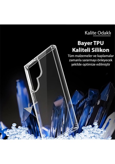 Dux Ducis Sm Galaxy Uyumlu S23 Ulta Clin Series Shockproof Şeffaf Silikon - Kılıf- 5775