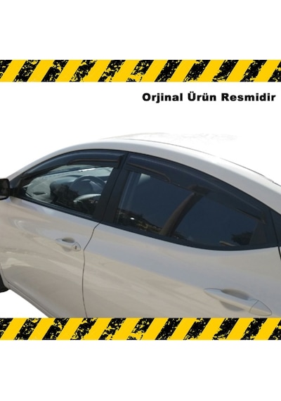 Hyundai Elantra Mügen Cam Rüzgarlığı 2011-2015 Arası 4Lü Set N11.37572