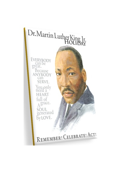 Cakasepetim Martin Luther King Ve Özlü Sözler Ahşap Mdf Tablo