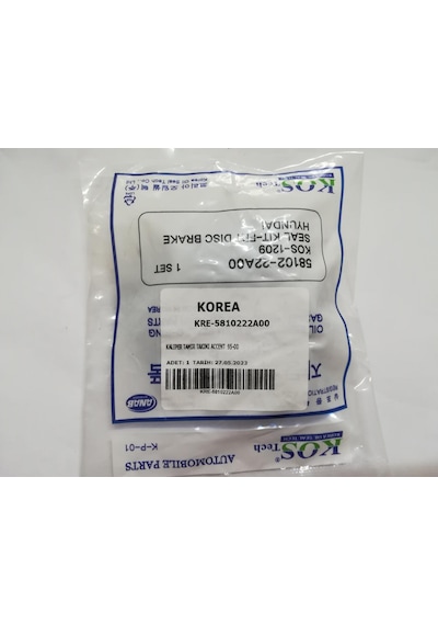 Accent Kaliper Tamir Takımı 95-00 Kre-58102-22a00