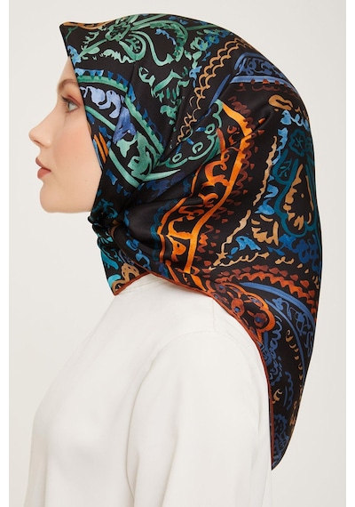Armine Nostalji Serisi %100 Twill İpek Eşarp 9037d 53 931