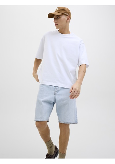 Jack & Jones Erkek Tony 210 Denim Sort - 12269533 - 1 Blue Denim