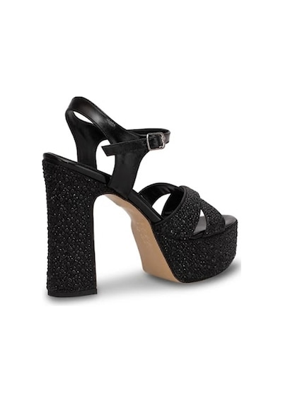 Ayakkabı Fuarı Elit Fls053-451c Kadın Platform Ayakkabı Siyah